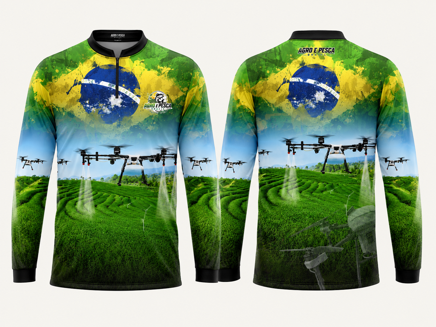 Camiseta completa modelo Agro Drone