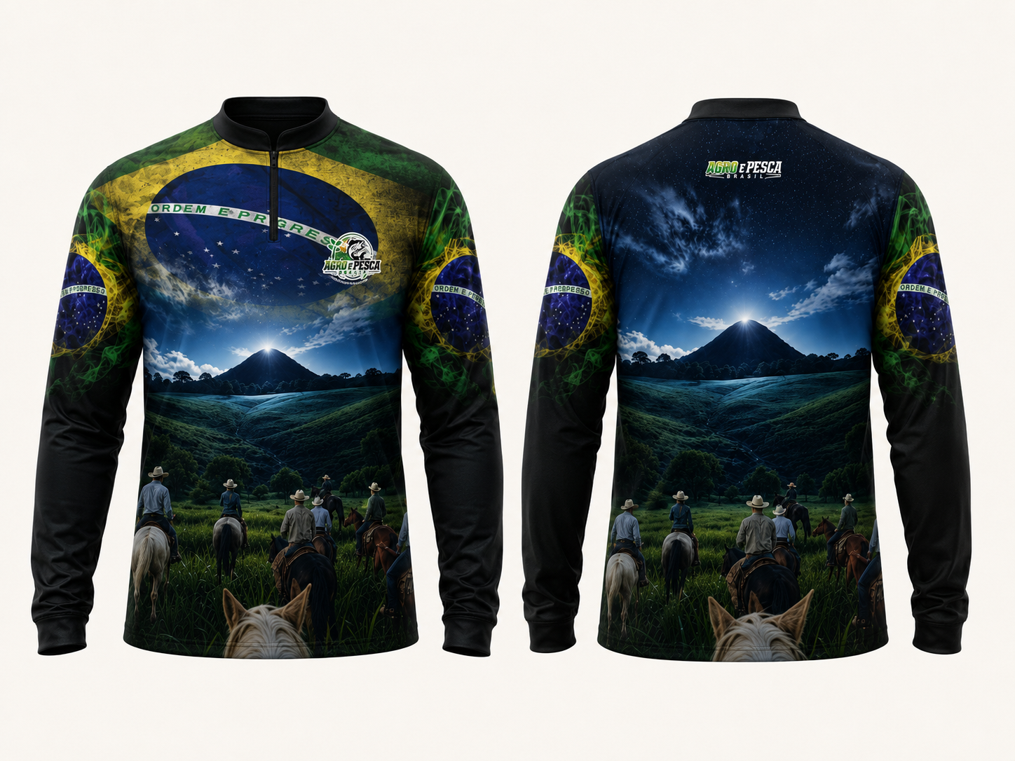 Camiseta completa modelo Cavalgada