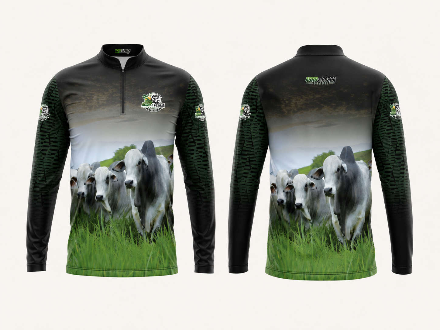 Camiseta completa modelo Nelore Pasto
