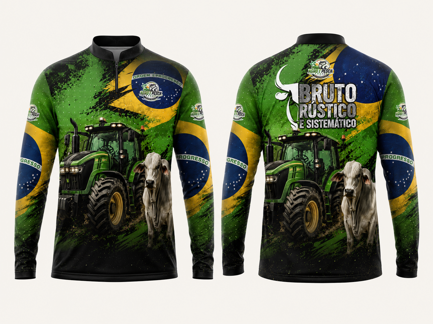 Camiseta completa modelo Agro Bruto