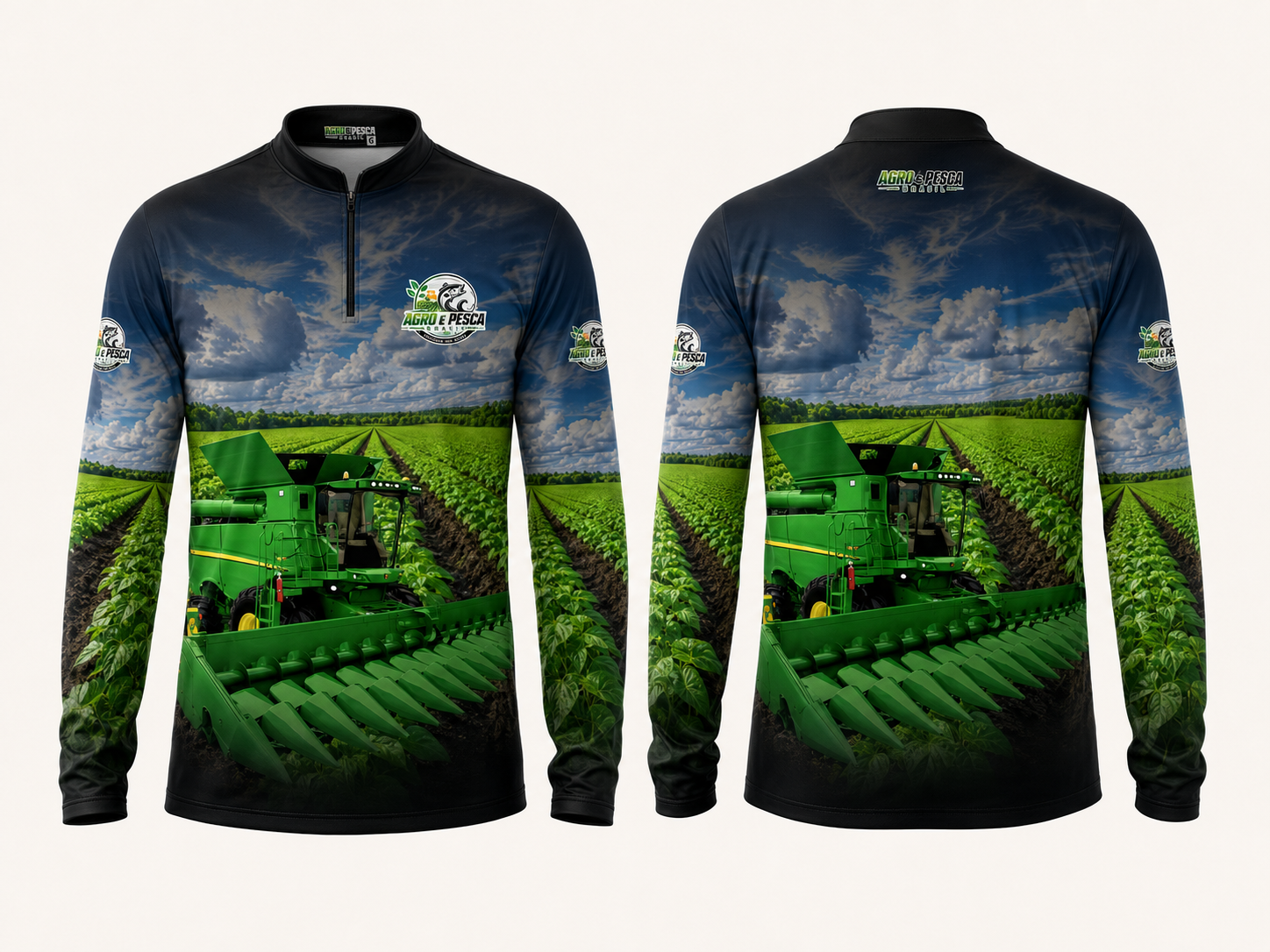 Camiseta completa modelo Colheitadeira